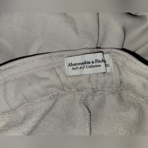 Abercrombie & Fitch, Soft A&F Cotton Blend Short, size S, White - Picture 3 of 6
